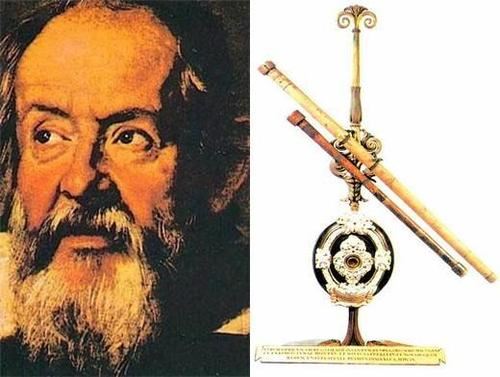 世界上第一台望远镜，发明于1694年的伽利略望远镜（观测月球）