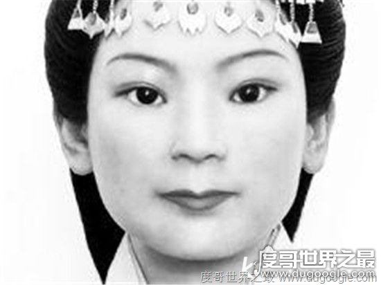 中国古代四大美女复原图吓人,王昭君的容貌复原图是最丑