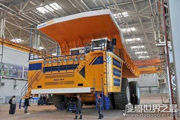 世界上最大的巨无霸车排行榜，徐工de400排第二(载重400吨)