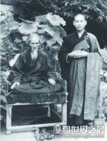 近代佛界第一人,释虚云老和尚活了120岁(信徒数百万之众)