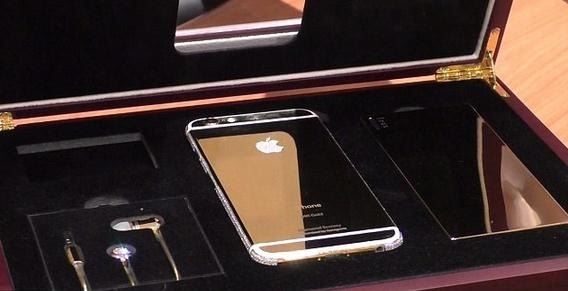 全球最贵的手机排行榜，第一名黄金钻石iPhone5售价3.3亿