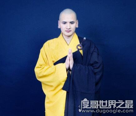 中国第一帅和尚，释明心法师(09年在永嘉县妙智寺剃度出家)