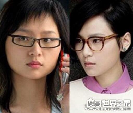 周笔畅整容前后对比照片，削下巴长发烟熏妆妩媚