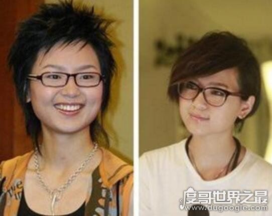 周笔畅整容前后对比照片，削下巴长发烟熏妆妩媚