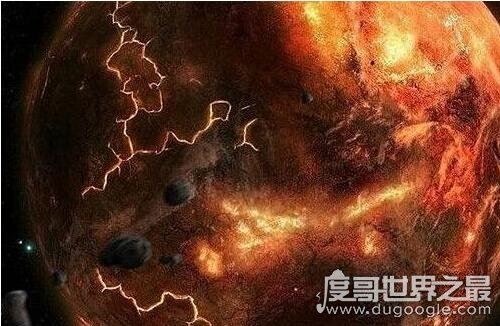 冥古宙时期的地球,犹如一个炽热的岩浆火球(生命无法生存)