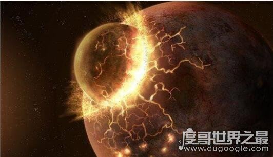 冥古宙时期的地球，犹如一个炽热的岩浆火球(生命无法生存)