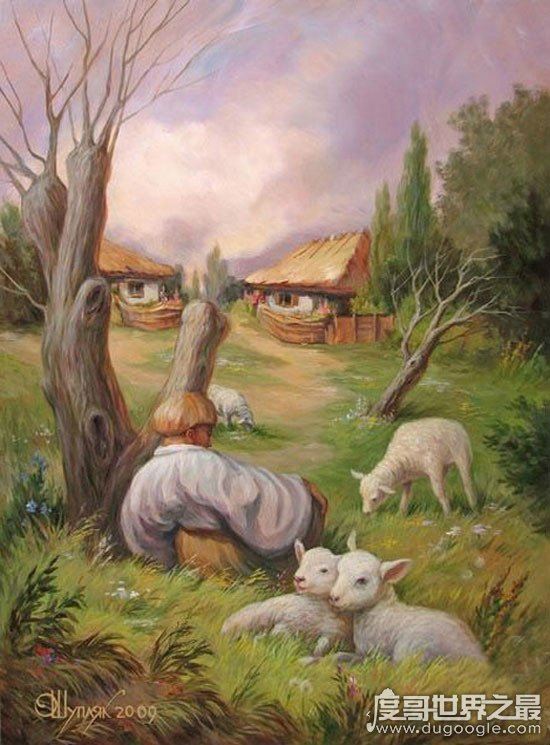 黑林错觉图，让你怀疑眼睛的视觉错觉图