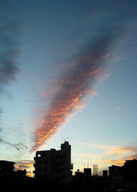 什么是地震云，地震云图片大全(并不能预测地震)