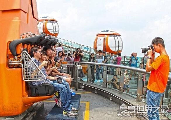 世界上最高的跳楼机,484米广州塔让你感受高空坠地的刺激感