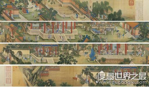 汉宫春晓图作者是谁,明朝画家仇英(乃中国十大传世名画之一)