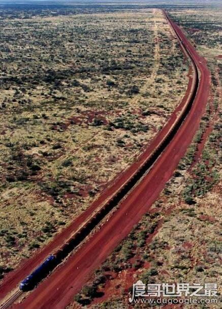 世界上最长的火车，长达7353米(中国最长的火车是3971米)