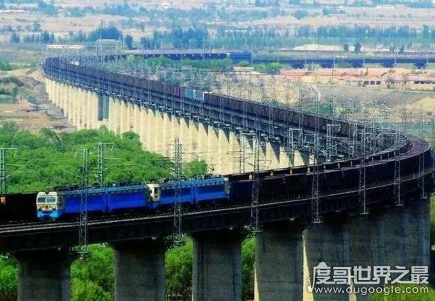 世界上最长的火车,长达7353米(中国最长的火车是3971米)