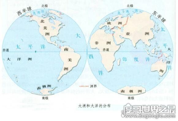 世界四大洋中面积最小的是北冰洋,全球海洋面积它占比仅4.2%