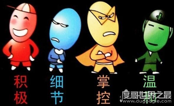 人的四种气质类型，比较一下看看你属于那种类型