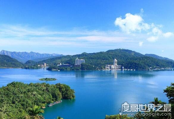 中国台湾日月潭的传说，简介青年情侣大尖和水社斩杀恶龙的故事