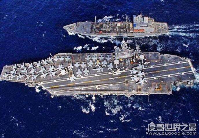 美国最大航母，福特号航空母舰(长达335米/舰载机85架)