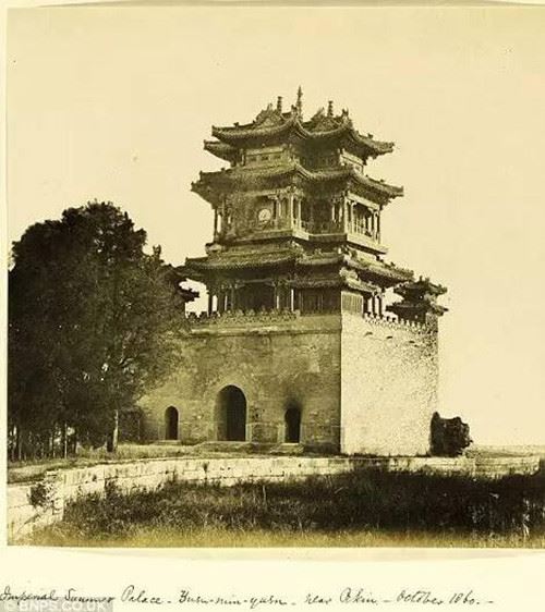 英国首次曝光圆明园被毁前照片,震惊全世界的伟大建筑