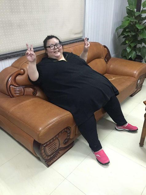 中国最胖的女孩,纤纤体重达到488斤吃5个饺子胖5斤