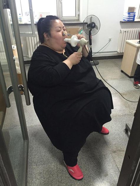 中国最胖的女孩,纤纤体重达到488斤吃5个饺子胖5斤