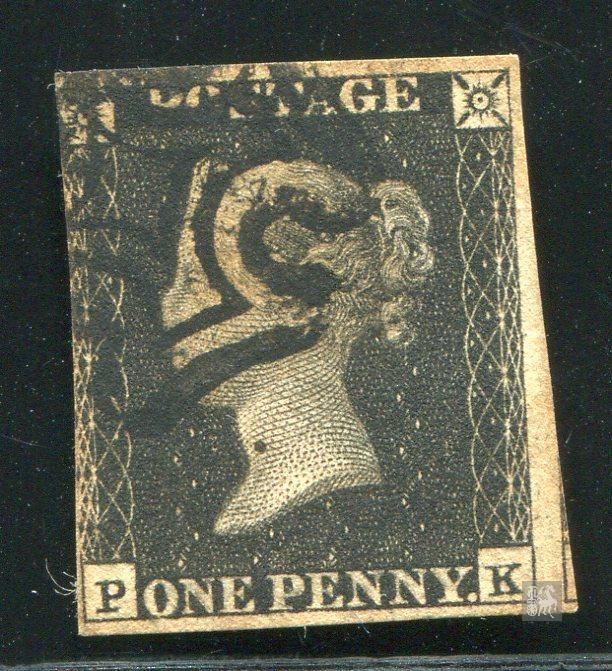 世界上第一枚邮票的名字，“黑便士”世界近代邮政的开端