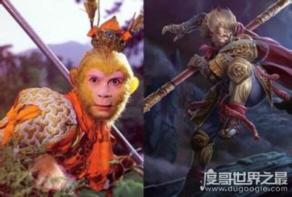 原著中孙悟空真身很恐怖,孤拐脸雷公嘴比猪八戒还吓人