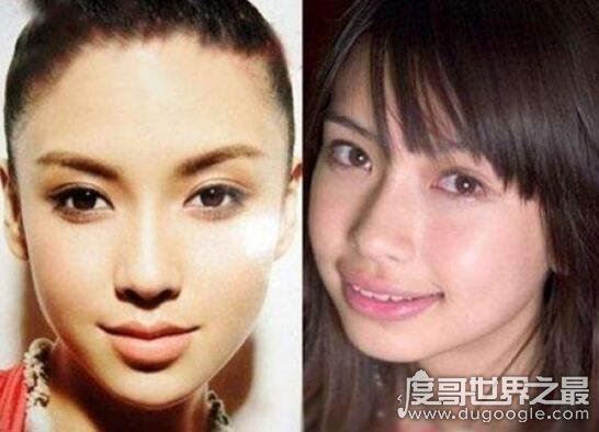 Angelababy杨颖整容前后照片对比,黄晓明都认不出