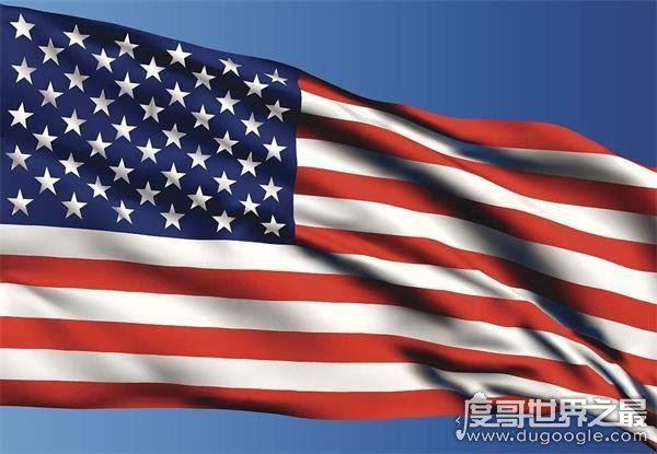 美国国旗上有多少颗星星，共50颗代表着美国50个州(条纹有13个)