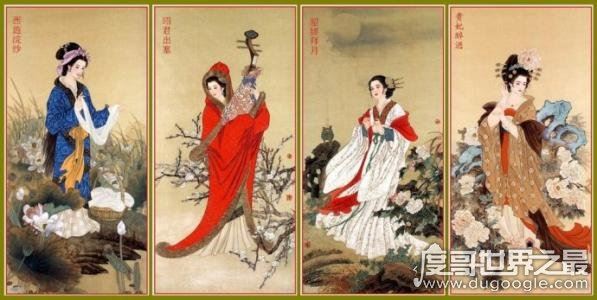 沉鱼落雁闭月羞花指的是谁，沉鱼是指貂蝉(中国古代四大美女）