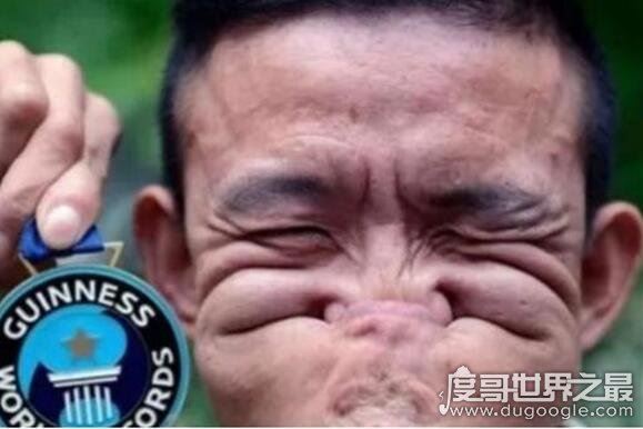 世界上最丑的人,打破吉尼斯最丑世界纪录(无人敢与他比丑)
