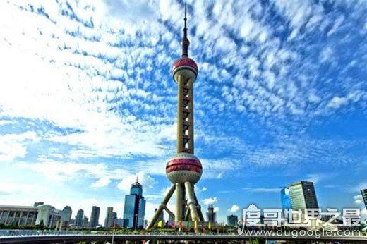 上海东方明珠高度,468米排世界第七(世界最高塔排名)