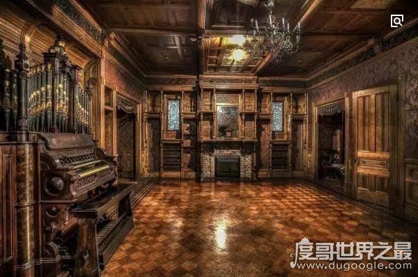 世界上最气派的鬼屋，温彻斯特鬼屋(为枪下亡魂不停修建38年)