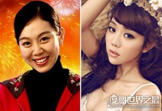 姜妍整容前后照片对比,干妈宋丹丹劝她不要整容