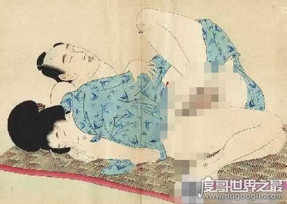 古代日本春宫图大全,9世纪时期的日本人就懂得手口并用
