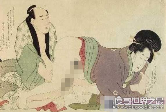 古代日本春宫图大全，9世纪时期的日本人就懂得手口并用