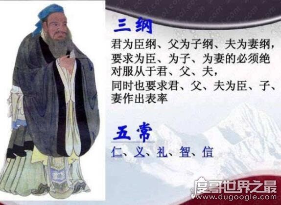 三纲五常是谁提出的?三纲五常是指什么(由董仲舒提出)