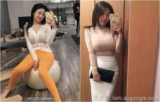 韩国微胖界瑜珈女神seulmin，胸器快让紧身衣撑爆了(组图)
