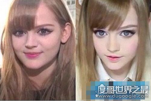 美国18岁真人版芭比kotakoti，竟然年近30岁而且还是整容的
