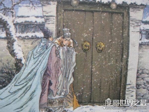 杨时求学程门立雪的故事,尊师重道的道德典范