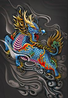 世界上有人拍到麒麟，大多数人都没见过麒麟的样子（寓意祥瑞）