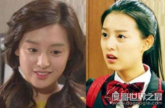 金智媛整容前后照片对比,16岁被星探发掘微整过