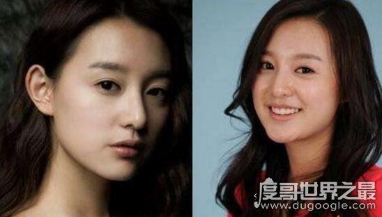 金智媛整容前后照片对比，16岁被星探发掘微整过