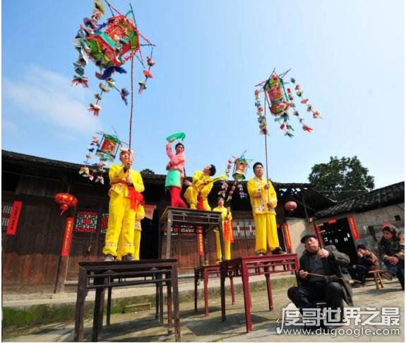 秀山花灯主要在什么期间表演，从正月初二开始到正月十五结束