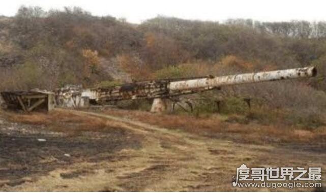 世界上最大的大炮，巴巴多斯大炮(炮管36米/射程4000公里)