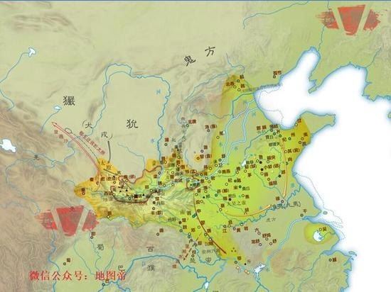 中国各朝代历史疆域地图大全,中国古代居然这么牛逼