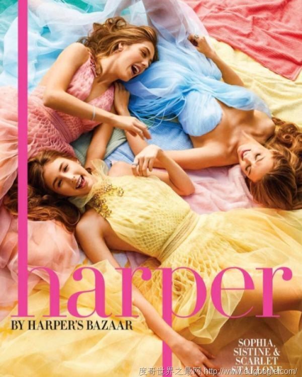 史泰龙三个漂亮的女儿合体拍梦幻时尚写真 3位千金谁最美貌？