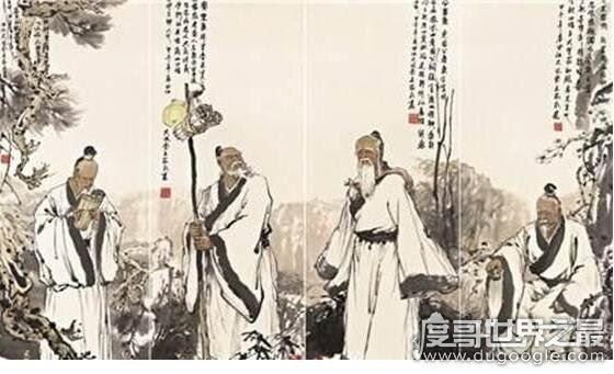 秦末汉初的五大隐士，是黄石公和商山四皓(德高望重却隐居山林)