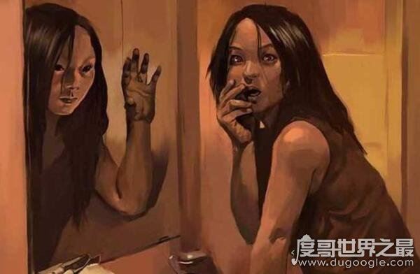 为什么晚上不能照镜子的4种解释,科学角度来讲也不可照镜子