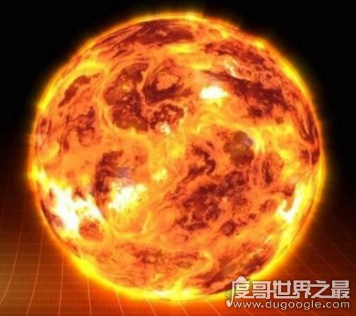 目前宇宙已知最大的星体，盾牌座UY(体积是太阳的50亿倍)