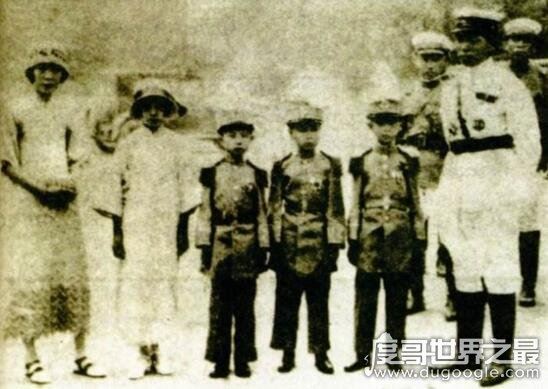 张学良的子女现状照片,张学良三儿子被日本人害死