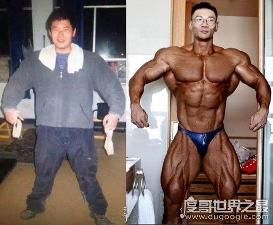 中国第一肌肉男,鹿晨辉(首个获得健美黄金联赛冠军的中国人)